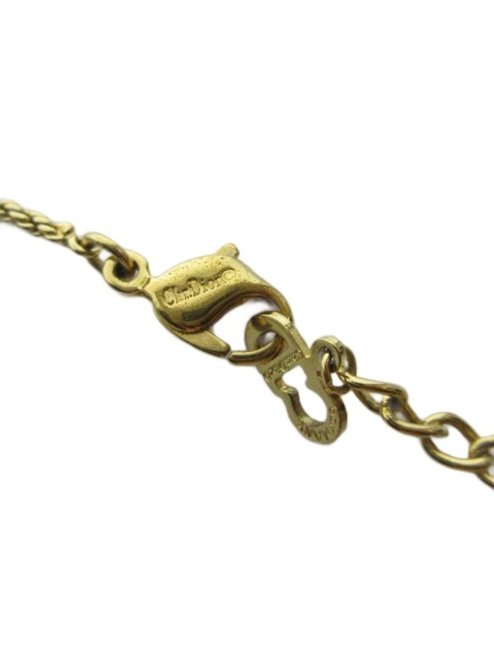 Dior Pendant Heart Rhinestone Gold - Picture 5 of 6